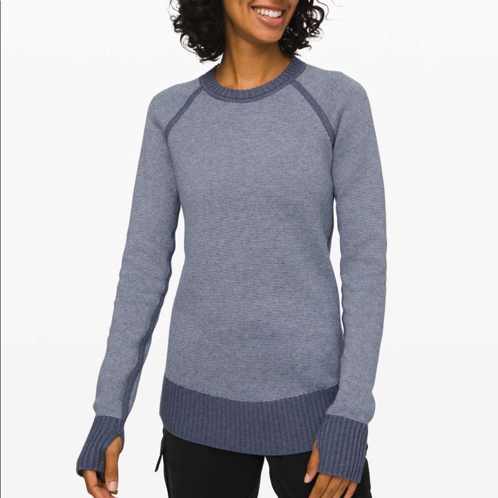 Lululemon Still Lotus Reversible Sweater